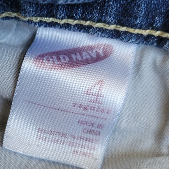 Old Navy Diva Jeans Low Rise Slim Straight Skinny Medium Wash 4 - Picture 8 of 8
